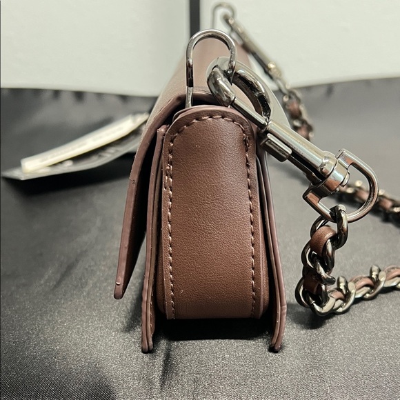 Steve Madden | Chocolate Brown Clutch/Shoulder/Crossbody Purse - Picture 9 of 15